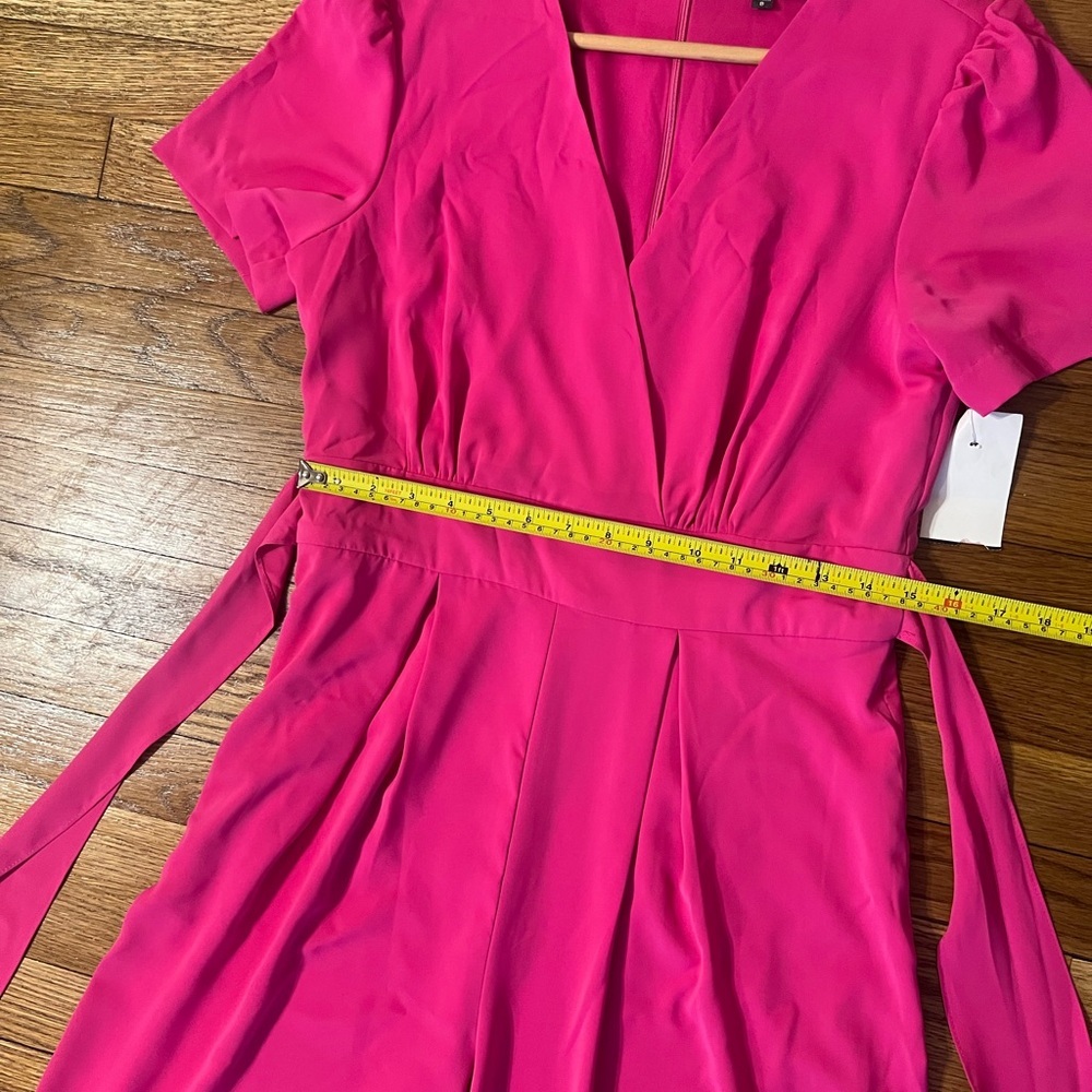 Julia Jordan Pink Jumpsuit with Flowing Palazzo Pants - Picture 6 of 12